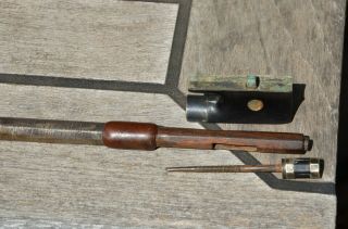 Old French violin bow stamped SMENTIER - PARIS 12