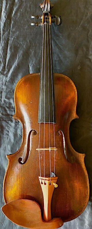 FINE 4/4 ANTIQUE GERMAN VIOLIN Lab:DAVID HOPF 19th fiddle bratsche geige скрипка 2