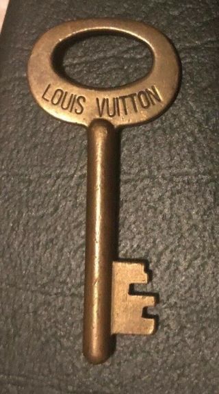 Louis Vuitton Antique Steamer Trunk Skeleton Key 169276 3