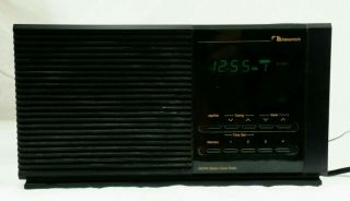 Black Nakamichi Am/fm Stereo Clock Radio Tm - 1