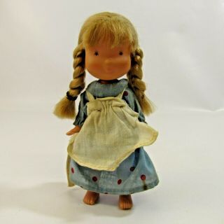Vintage Holly Hobbie Doll 1975 Knickerbocker 6 " Character Toy