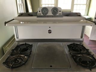 1950s antique wedgewood stove 6