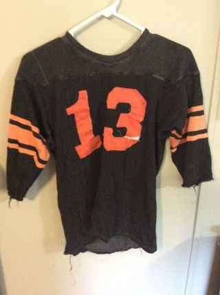 Antique Vintage Football Jersey Shirt Uniform Military? 13 Sports Team
