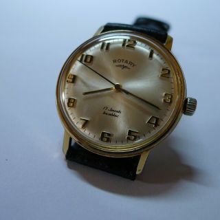 Mens Vintage Rotary 17 Jewels Gold Plated,  Order,