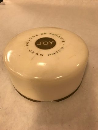 Vintage Jean Patou Joy Bath Powder Talc Poudre De Toilette Rare Hollywood