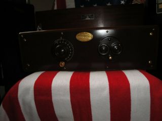 Antique,  Atwater Kent Model 30 (late),  Battery Radio,  (restored)