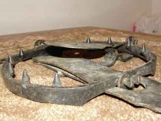 14 Oneida Victor Antique Trap With Teeth Newhouse Coyote Beaver Wolf Lion Y51
