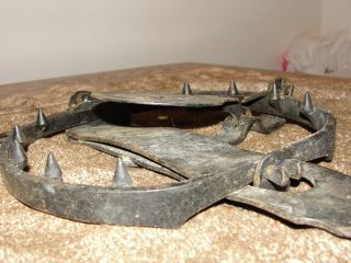14 Oneida Victor Antique Trap with TEETH Newhouse Coyote Beaver Wolf Lion Y51 3