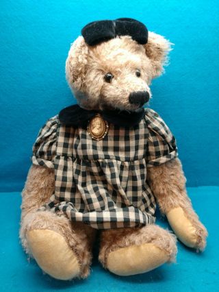 Ashton Drake Galleries Vintage Style Jointed Teddy Bear 1999 Brown Victorian