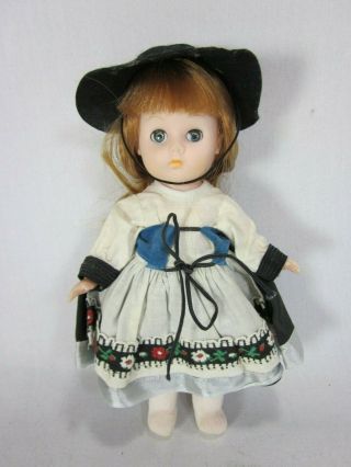 Ginny Vogue 8 " Doll 1972 Friends From Far Away Lands Germany Sleepy Eyes Vintage