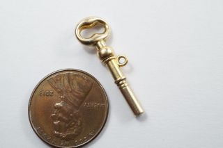 Antique Georgian Era English 15k Gold Pocket Watch Key Fob / Charm C1820