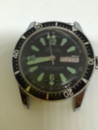 Vintage Mens Mechanical Lucerne Seawatch 60m Divers Watch -