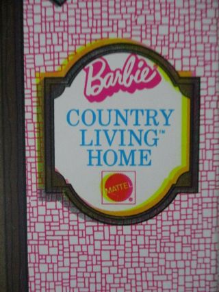 Vintage 1970s Barbie Country Living Home No.  8662 Midge Skipper House 3