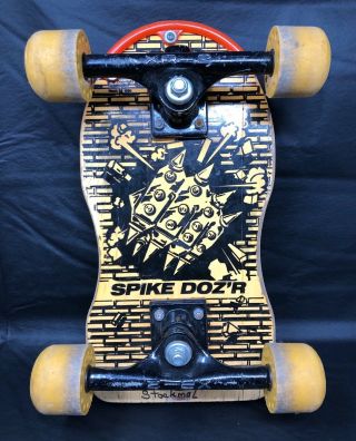 Vintage Nash 80s Doz’r Mini Skateboard Spike Doz’r By Nash