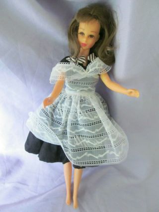 Vintage Francie Bendable Leg Doll Mattel Barbie 1965 Made In Japan For Tlc