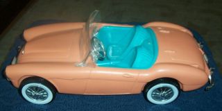 Vintage Mattel Barbie & Ken Austin Healey Sports Car 1962 Model