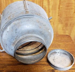 Vintage Hoosier Cabinet Flour Bin Sifter w/Cover Sellers 4