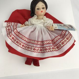Madame Alexander Doll Russia Russian Dolls Of The World 8 Inch Vintage 1983 - 1984