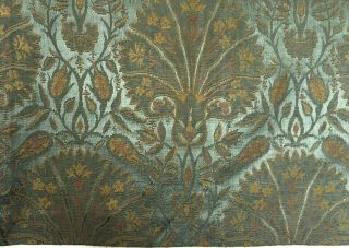 Rare Early 20th C.  French Silk,  Rayon,  Cotton Woven Jacquard (2686) 4