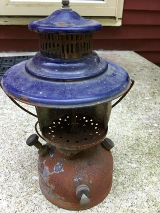 Vintage American Gas Machine Co Lantern Parts Or Restore
