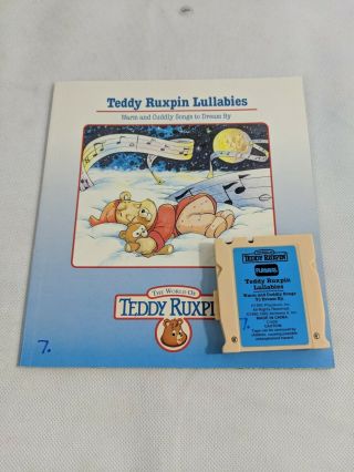 Vintage - The World Of Teddy Ruxpin,  Teddy Ruxpin Lullabies Boom & Tape
