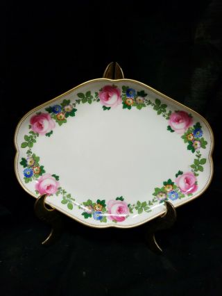 Antique Platter Collamore & Co 5th Ave&30th York Plate Stand