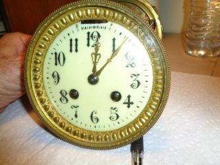 Antique - French - Clock Movement - Ca.  1900 - To Restore - T726