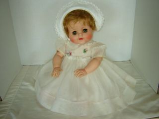Vintage Big Chunky 20  Kathy Baby Doll By Madame Alexander