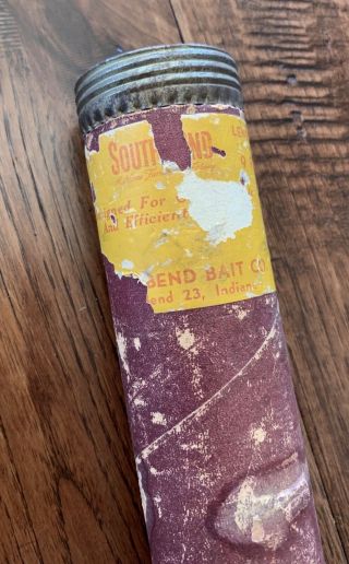 Vintage South Bend 9 foot Fly Fishing Rod 24 with storage case 2