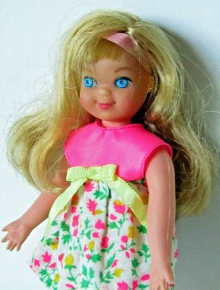 Barbie Blonde Tutti Doll In Playsuit