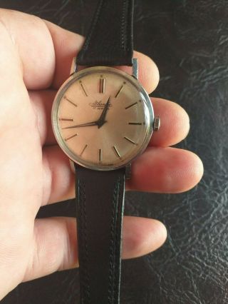 Vintage watch atlantic 17 jewels 34 mm 3