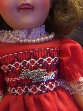 VINTAGE SHIRLEY TEMPLE DOLL BY IDEAL VINYL ST - 15 OPEN CLOSE EYES TEETH PIN 3