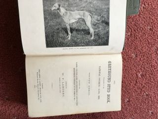 4 Antique Greyhound Stud Books 1909,  11,  13 And 14 4