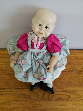 Vintage Syndee ' s Crafts Charlee Doll 1990 18 