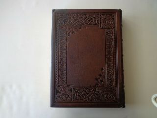 Antique Leather Bound 1882 " The Lady Of The Lake " By Sir Walter Scott