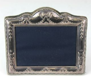 Richard Carr England Sterling Silver 925 Art Deco Photo Photograph Picture Frame