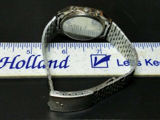 Vintage Pulsar Digital Quartz Men ' s Watch Worksrunskeepstime 2
