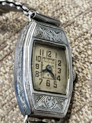 Antique Art Deco Luber Goldsmith & Stern Watch Co.  15 Jewel 2 Adjust,  Acme Case.