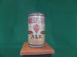 Antique Vintage Red Top Instructional Beer Can Lilek 720