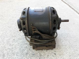 Antique Century Electric Co.  1/4 HP Single Phase Motor with Mounting Bracket 6