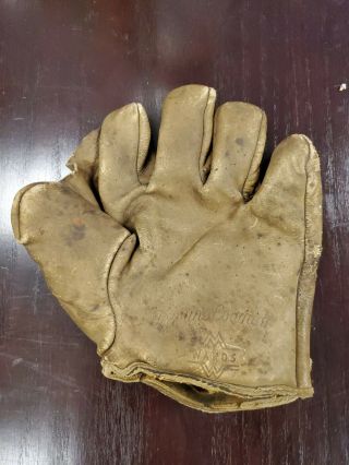 Wards Antique Vintage Baseball Glove