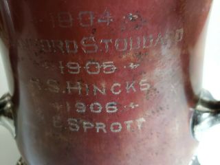 Gorham 1904 Brooklawn Country Club Silver And Copper Trophy Vase 3