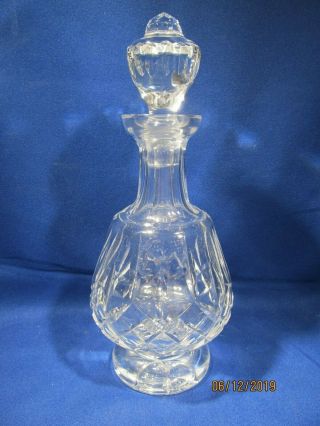 Antique Waterford Crystal Decanter and Six Glasses 2