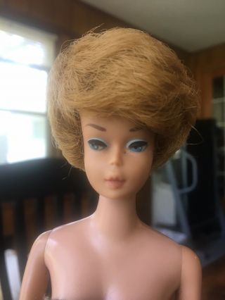 Vintage 1960’s Bubble Cut Barbie Doll Ash Blonde, 3