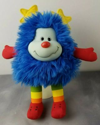 Rainbow Brite Blue Champ Sprite Plush Doll Vintage 1983 Hallmark 12 " Mattel