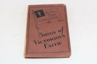 Vintage Antique Songs Of Victorious Faith Hymnal Sheet Music Book