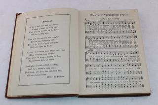 Vintage Antique Songs of Victorious Faith Hymnal Sheet Music Book 2
