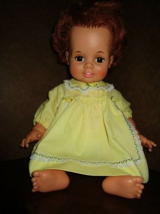Vintage 1972 Ideal 24 " Baby Crissy Grow Hair Doll