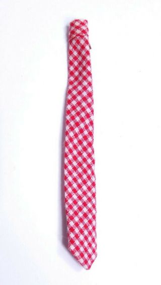 Vhtf Vintage Ken Doll Sears Exclusive Casual All Stars Red Check Tie