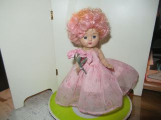 Vintage Cosmopolitan 8 " Ginger Walker Doll Rose Fairy Lollypop Club